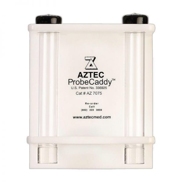 probe caddy, AZ7075, vaginal probe, probe storage, ultrasonic probe