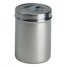 applicator jar, stainless steel applicator jar, applicator jar with lid
